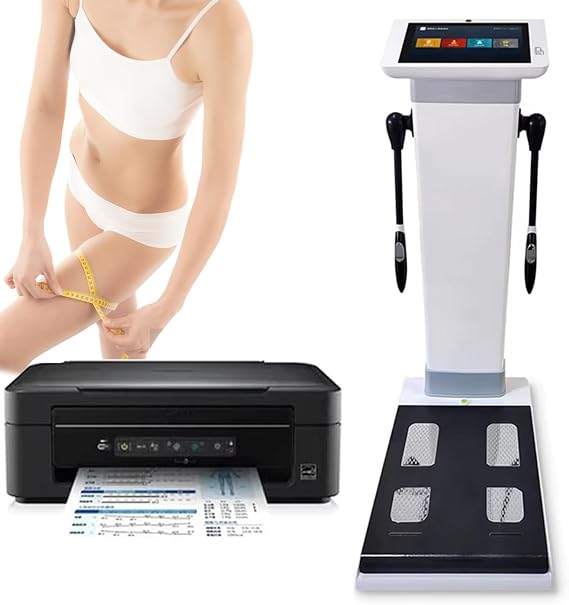 Smart Scale for Body Weight,Human Body Composition Analyzer,Body Bmi Analyzer,Smart Body Fat Scale Full Body Fat Analyzer Composition Monitor,Wit 10.1 Inch HD Touch Body