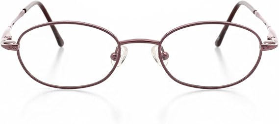 Optical Eyewear - Oval Shape, Metal Full Rim Frame - for Women or Men Prescription Eyeglasses RX