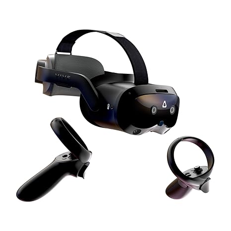 HTC Vive Focus Vision Mixed Reality and PC VR Headset + Controllers Consumer Edition