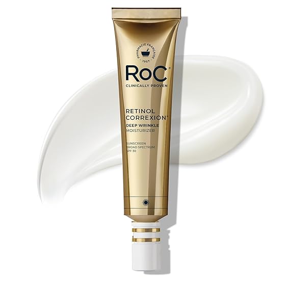 RoC Retinol Correxion Deep Wrinkle Daily Face Moisturizer SPF 30, 1 oz