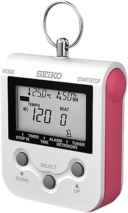Seiko DM90P Compact Metronome, Pink