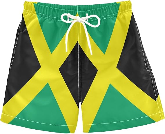 Boys Swim Trunks Summer Drawstring Toddler Swim Board Shorts Quick Dry Little Boys Bathing Suit Beach Hawaii Vacation