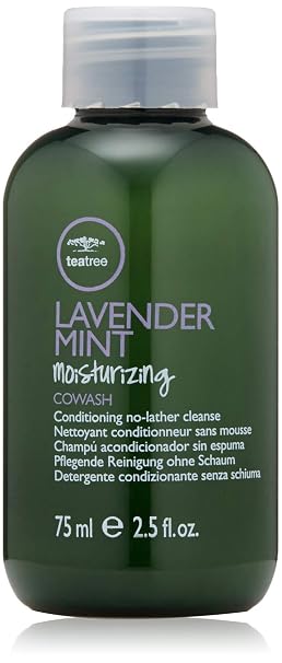 Tea Tree Lavender Mint Moisturizing Cowash, Cleansing Conditioner, For Coarse, Curly + Dry Hair