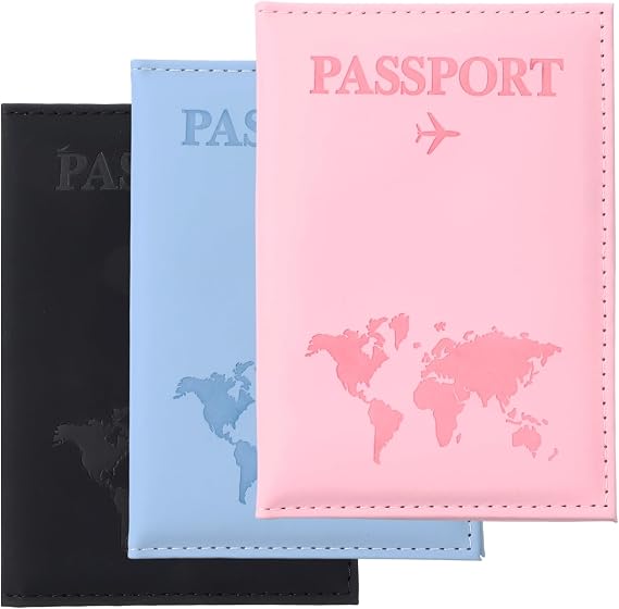 3 Pack Passports Wallet for women, Passport Holder for Travel