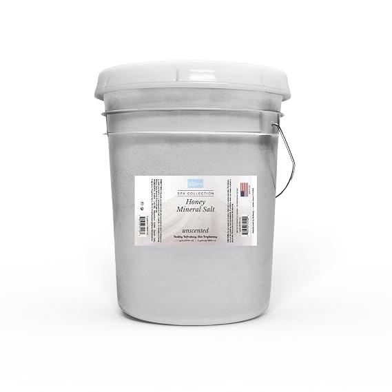 BeBeauty Unscented Honey Mineral Salt Gentle 5 Gallon