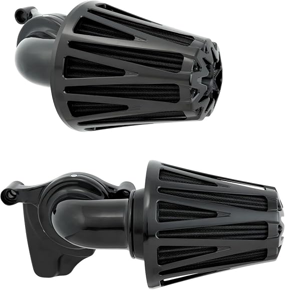 Arlen Ness Crossfire Monster Sucker All Black Air Cleaner (600-087)