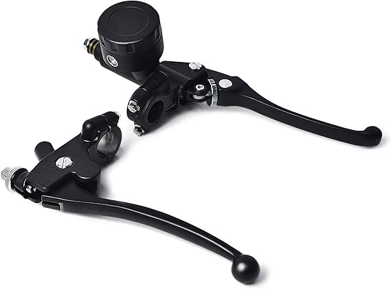 7/8" Motorcycle Brake Master Cylinder Clutch Levers Set Universal
