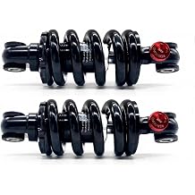 Original Teverun Fighter Mini Adjustable Suspension 135mm KKE Hydraulic Suspension Compatible for Teverun Fighter Mini Pro(Black)