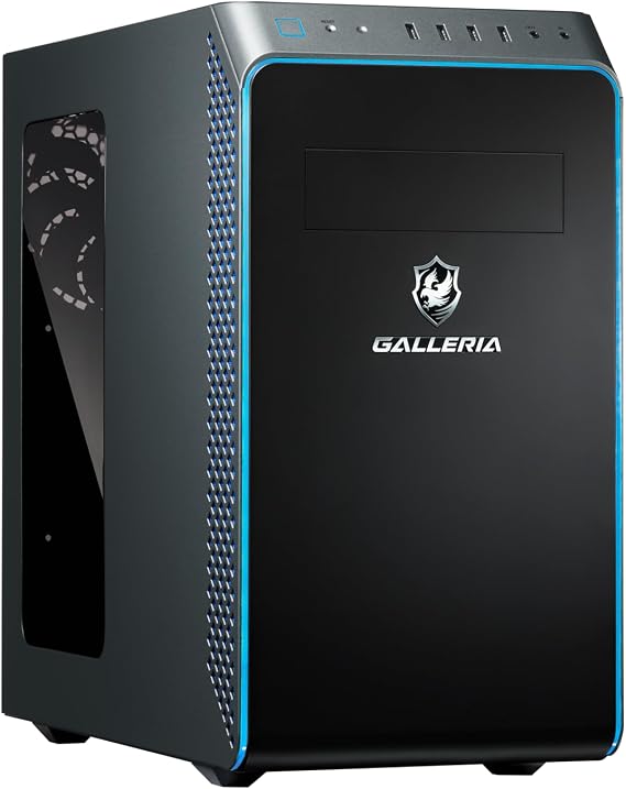 GALLERIA RM5C-R46T RTX 4060 Ti Core i5-14400F Gaming PC 32GB SSD 1TB Windows11 Video Editing Gun Metallic 14619-4809 RRR5F46T31WAD2
