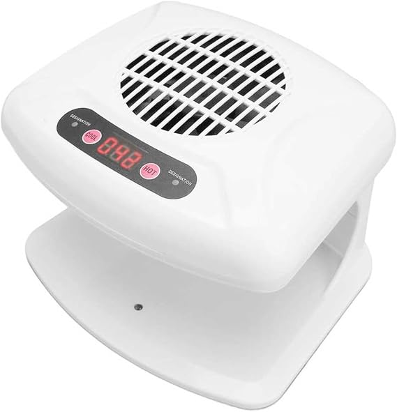 Nail Dryer for Regular Polish 300W 2 in 1 Nail Drying Fan with Auto Sensor Hot and Cold Air Professional Nail Dryer for Manicure Salon and Daily Home Use (White)