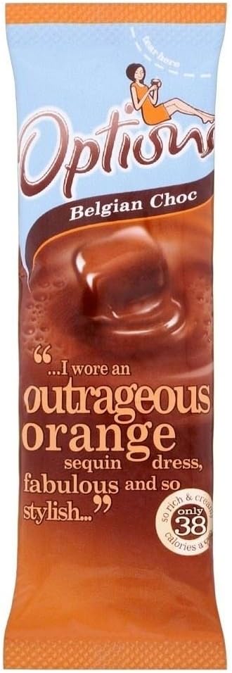 Options Outrageous Orange Instant Hot Chocolate Drink 11g Optional Exorbitant Orange Instant Hot Chocolate Drink 11 Grams