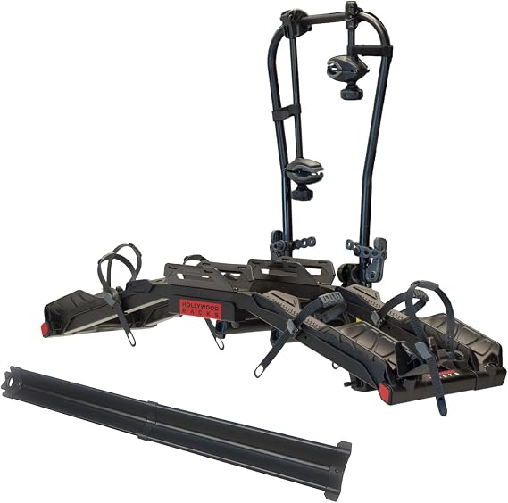 Hollywood Racks Destination E Hitch Bike Rack with Ramp for 2 Bikes