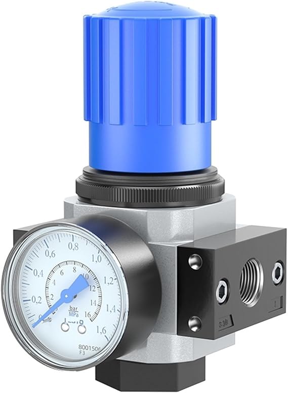 Pressure Regulator, Pressure Reducing Valve, LR-1/8-D-MINI 1/4 3/8-O-I-7-MINI-MPA(LR-1/8-D-I-MINI 192298)