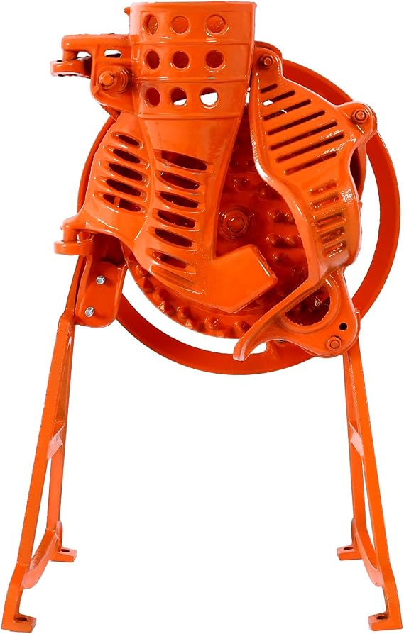 Heavy Duty Hand Corn Sheller,Corn Sheller Hand Crank,Cast Iron Manual Thresher,Corn Thresher Tool Quick Corn Cob Stripper Tool for Heavy Duty Shelling Machine for Small Farm and Household Usage