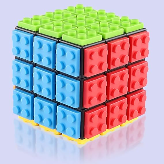 3x3 Speed Cube Black 3x3x3 Magic Speed Cube Puzzles Sturdy and Smooth Speed Cubes Puzzles Toy Montessori STEM Educational Toys Gift for Kids and Adults
