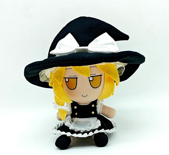 Lovely Plush in Stock Touhou Project Marisa Stuffed Doll Figure Toy X1 Kawaii Gift