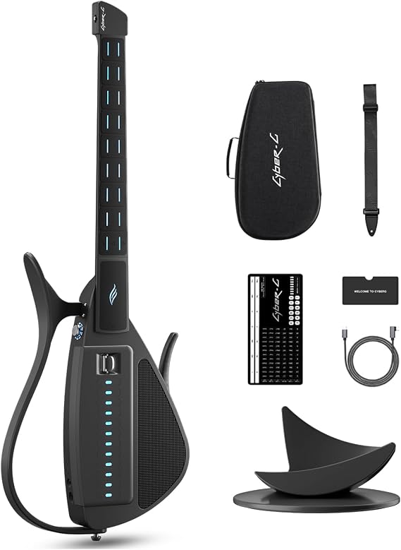 Enya CYBER-G Stringless Smart Guitar & CYBER-G Stand