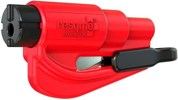 RESQME Red Keychain Car Escape Tool