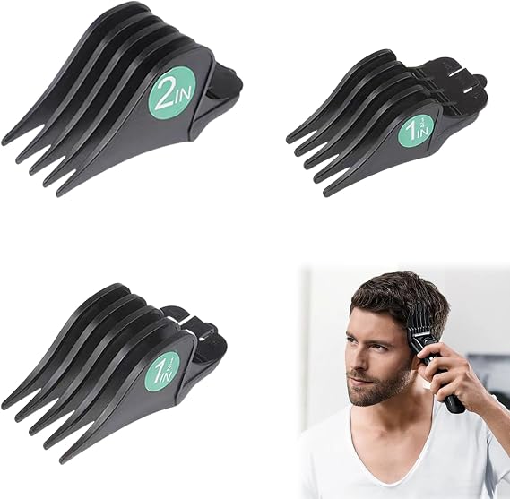 3Pcs Hair Clipper Guards for Whal Hair Clipper Combs Set 10 12 16 Guard