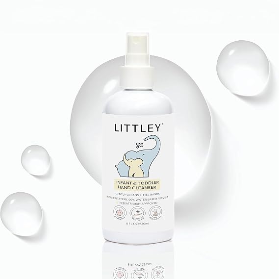 Littley Infant & Toddler Hand Cleanser | HOCl Spray | 8 oz