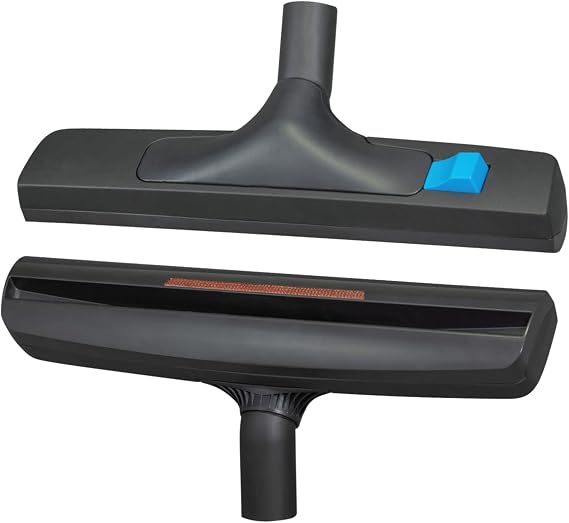 Wessel-Werk Multifunctional Speed Glider ClickBrush, 14in. Vacuum Carpet Floor Tool with Detachable Upholstery Brush Vacuum Attachment (1.25 inch (32mm))