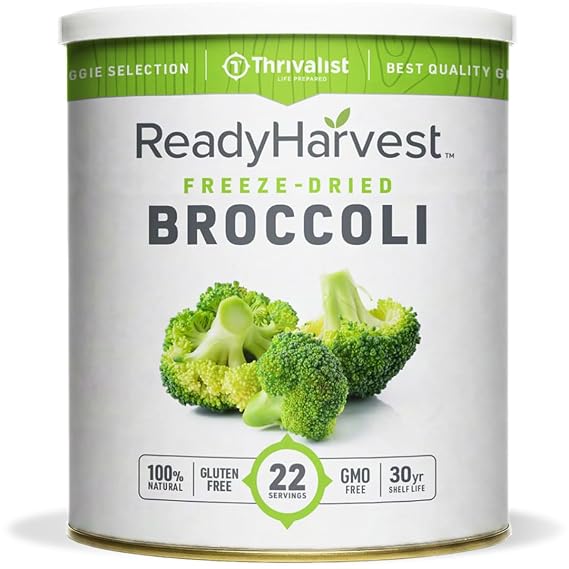 Ready Harvest Freeze-Dried Broccoli, #10 Can