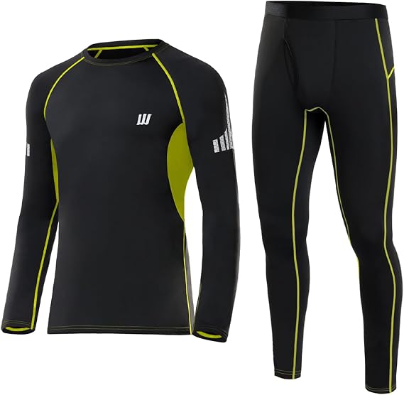 SIMIYA Thermal Underwear Men's Ski Underwear Men's Functional Underwear
