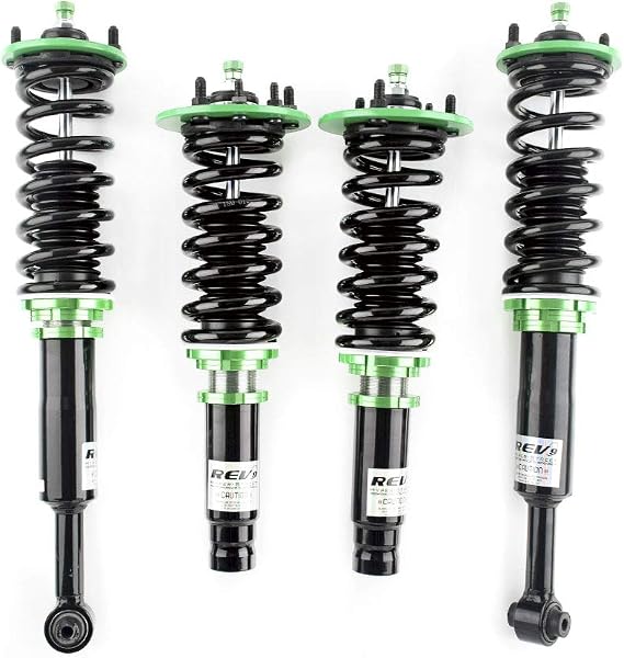Rev9 R9-HPX-1000_1 Hyper-Street ONE Coilover Lowering Kit, Adjustable, Compatible With Honda Accord (CG/CF) 1998-02