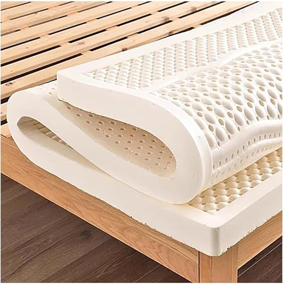 Mattress Topper,3In Latex Mattress, King Size Twin, Breathable and Comfortable Single, Ergonomic Mattress,7.5cm,70x180cm(27X71in)
