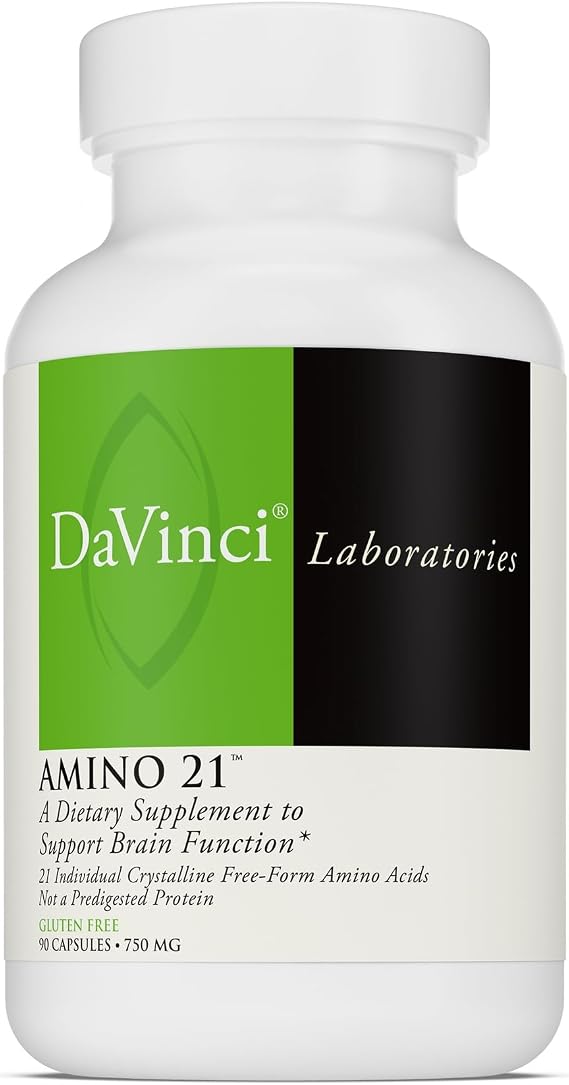 DAVINCI Labs Amino 21, 90 Capsules, 750 mg