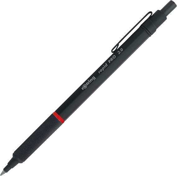 Rotring Rapid PRO Mechanical Pencil, Black 2.0 mm