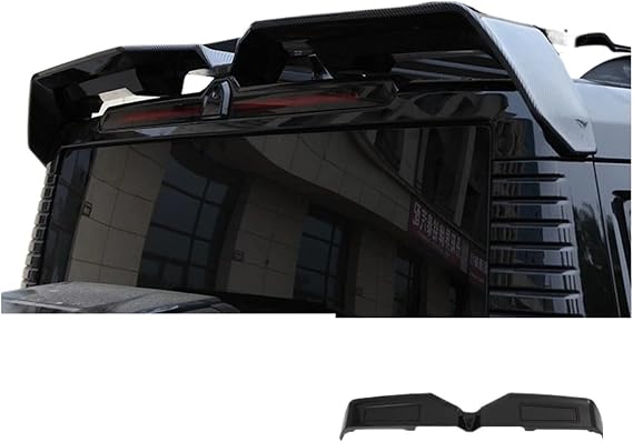 Compatible For Chery Jetour Traveler T2 2023-2025 Rear Roof Trunk Lid Car Spoiler Tail Wings ABS Material Tuning Exterior Accessories Parts(Carbon Black)