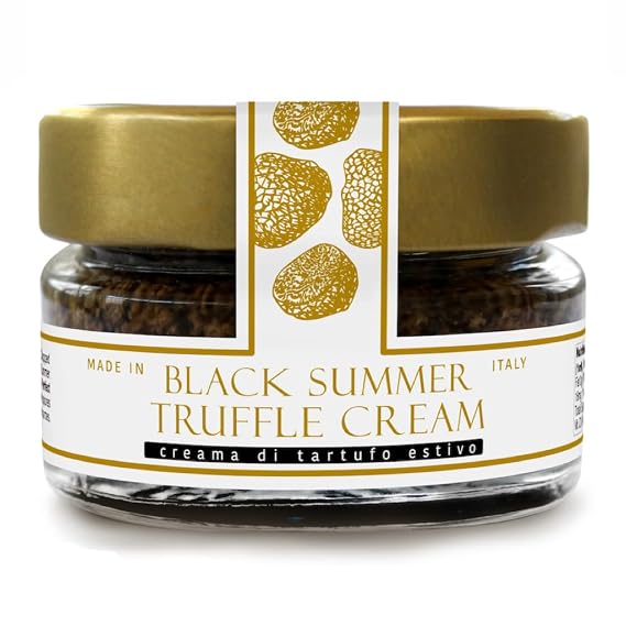 Tartufi Jimmy Summer Truffle Cream, 60% Summer Truffle Puree, 50 g | rich earthy flavor, ready to use