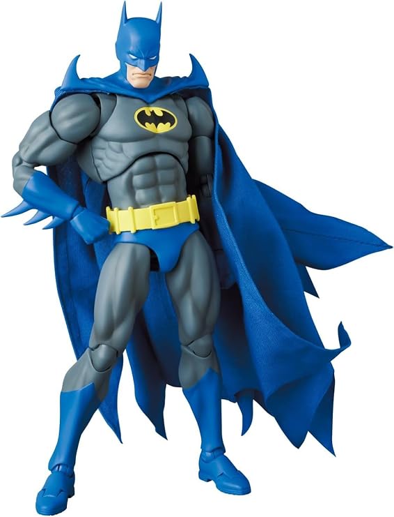 Medicom Toy MAFEX No. 215 Knight Crusader Batman, Total Height Approx. 6.3 inches 160 mm, Non-scale, Pre-painted Action Figure