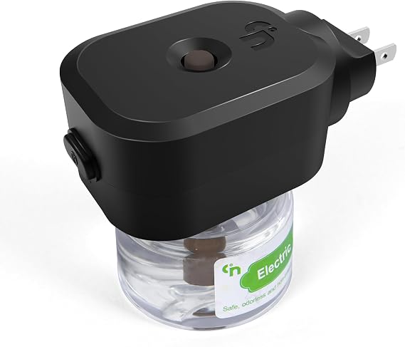 Mosquito Repellent Indoor Home, Electric Plug in Mosquito Repellent Indoor Use, Mosquito Repeller for Bedroom Living Room Office Kitchen Hotel