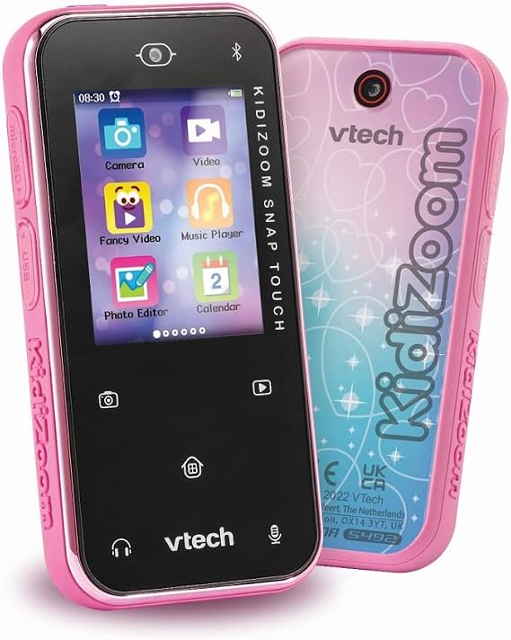 VTech KidiSnap Touch pink, English