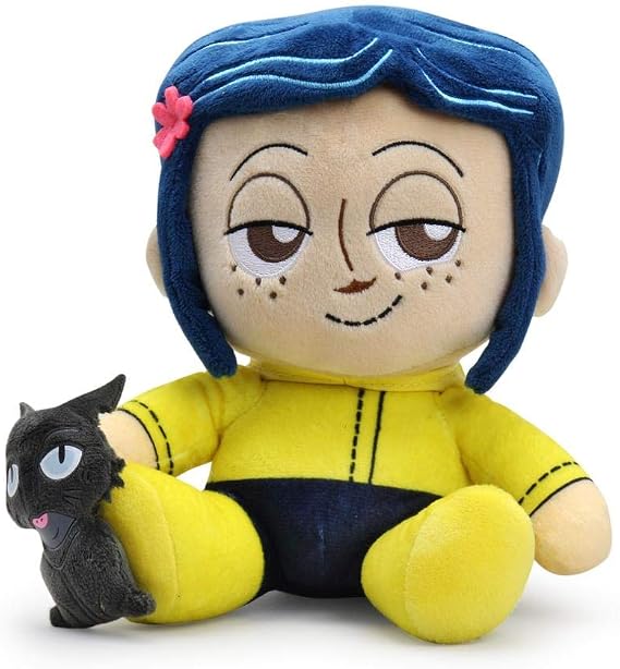 Kidrobot Coraline and The Cat Phunny Plush