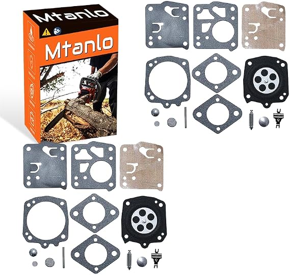 Carburetor Repair Kit For Jonsered 66E 60 62 HS-21D 49SP 50 51 52 HS-101 RK-23HS, Carb Rebuild Kit