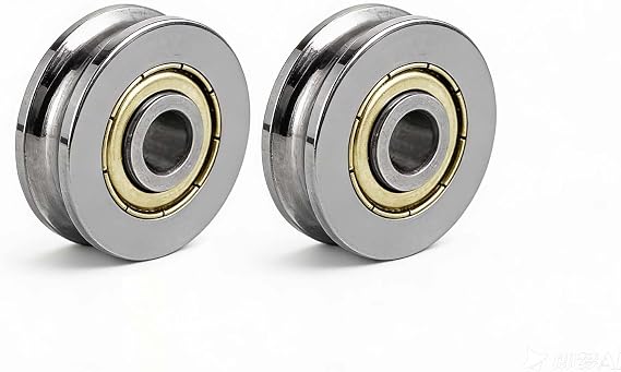 Zipline Pulley Stainless Steel Ball Bearings Roller Pack of 2