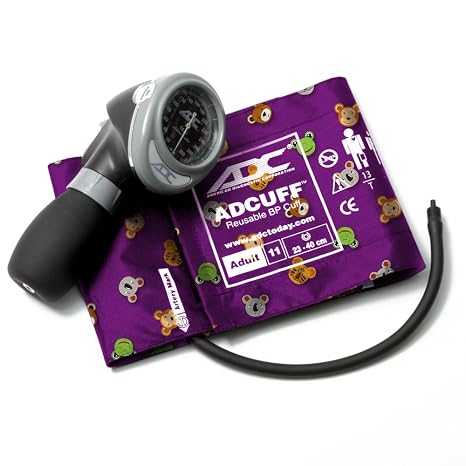 ADC 703-11AAD Diagnostix Palm Aneroid Sphyg, Adimals, Adult