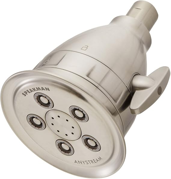 Speakman, Brushed Nickel S-2005-HBFBNE2 Hotel Pure Anystream Adjustable 2.0 GPM Filtered Shower Head