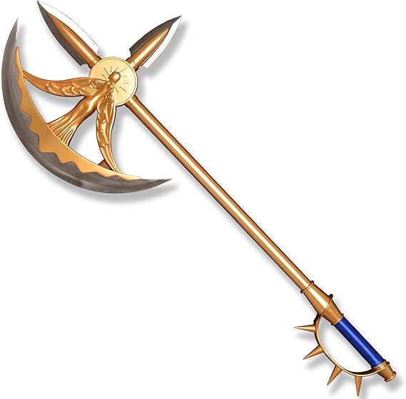 Axe of Escanor,The Seven Deadly Sins Role-Playing Props,1:1 Replica,Two Materials Available,Used for Cosplay Display and Gift
