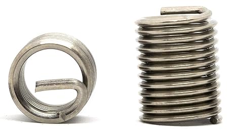 (M9 x 1.25mm x 2D) Helicoil Wire Thread Repair Inserts A2 Stainless Steel DIN 8140 (Pack of 10) - G01C 9x1.25_10