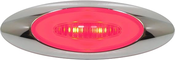 Optronics 11212709P Red LED Marker Light