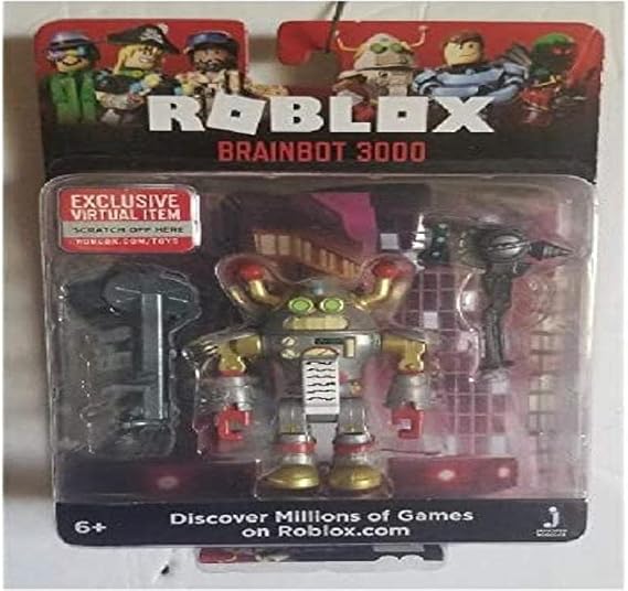 Roblox ROB0302 Single Figure Series #7-Brainbot 3000