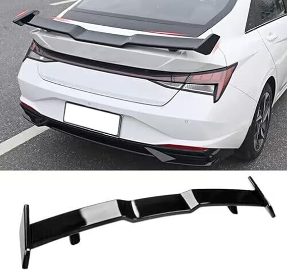 N-Line Style Rear Tail Trunk Spoiler Wing Lip for Hyundai Elantra 2021 2022 2023 2024 2025