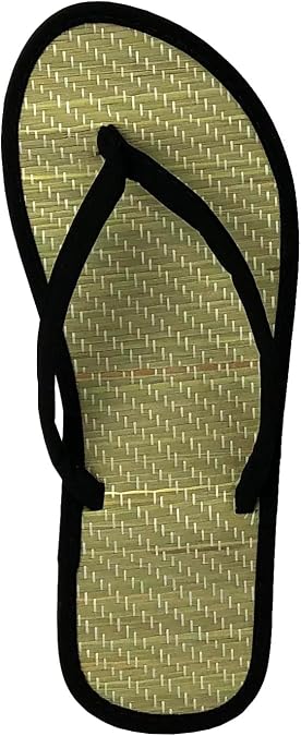 REDVOLUTION Women's Bamboo Sandal Flip-Flops Flats Beach Summer Shoe