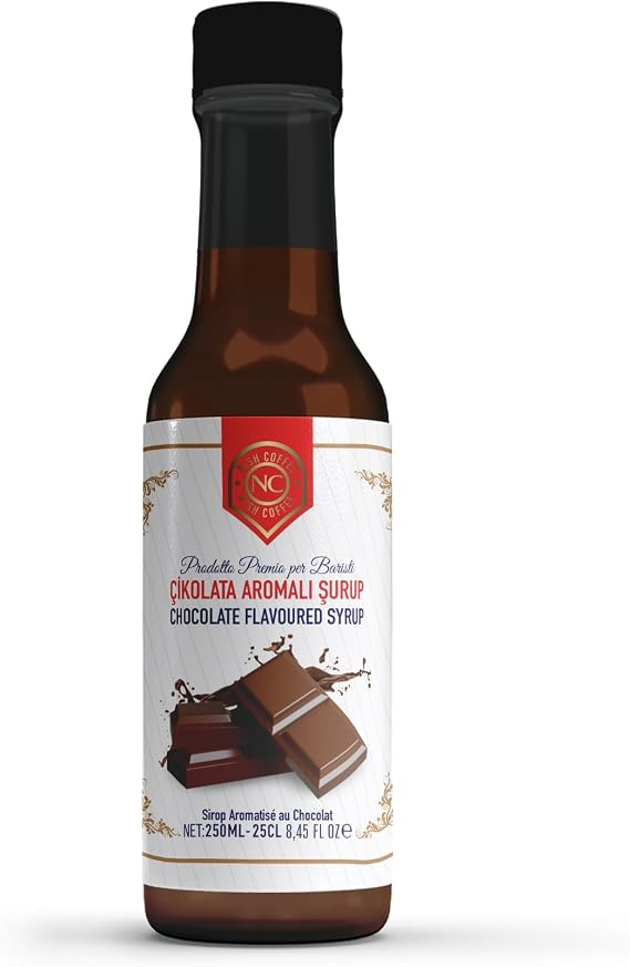 Nish Çikolata Aromalı Şurup 250 ML - Pet Şişe