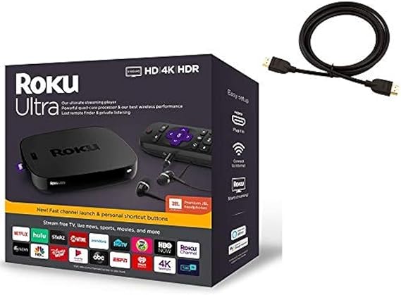 Roku Ultra Streaming Media Player 4K/HD/HDR