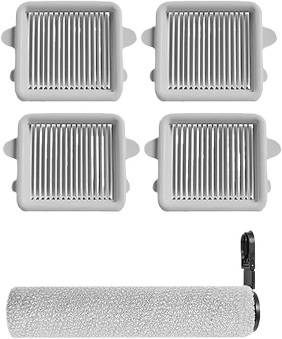Washable Filter And Roller Brush Set,Compatible For Roborock,F25 Combo F25 ACE Wet And Dry Vacuum Cleaner Accessories